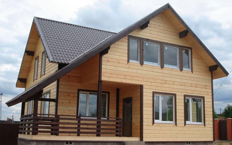 Лучший проект под ключ, Строительство деревянных домов в Томске.